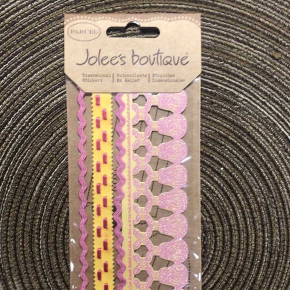 Jolee’s Vintage Tassel Border Stickers - Picture 1 of 6